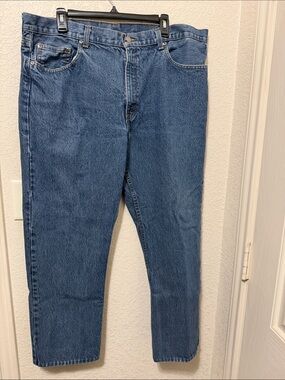 George Men's Relaxed Fit Blue Jeans